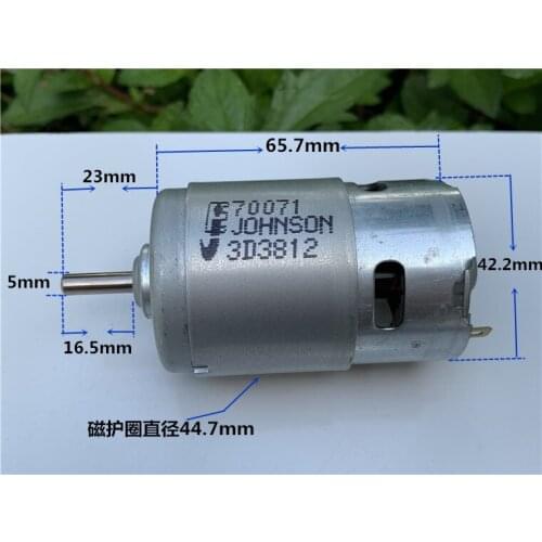 775 DC motor 12V-20V 14000rpm 21500rpm 24000rpm High speed Large torque Low Noise DC motor Electric machinery Electric tool