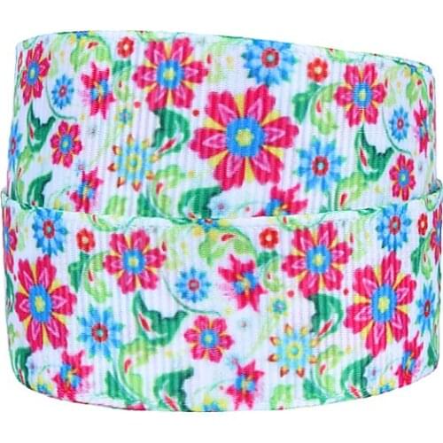 FLRA Ribbon (50yards/lot)FLORA Ribbons new arrival small tiny beautiful purple flower ribbons for hair bows
