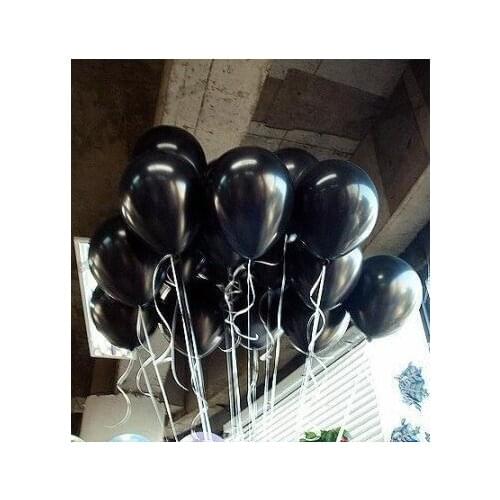 [ Fly Eagle ] Shiping Free Retail&Wholesale Germany 12" advertising natural latex pearl black balloons 100pcs