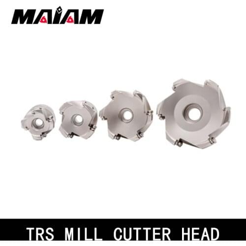 CNC Milling cutter head TRS round nose milling cutter CNC plane milling cutter trs cutter head 50 63 80 100 for RDMT RDMT10t3