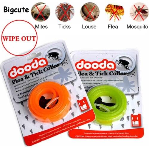 Insecticidal Anti Flea Pet Dogs Cat Collar Adjustable Anti-insect Mosquitoes Dog Ring Neck Straps Removing Dog Protection