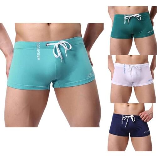 2019 New Mens Briefs Swimming Pool Water Sea Swim Shorts Trunks Swimwear Party Swimsuit Boxer Pants Dropship#0410