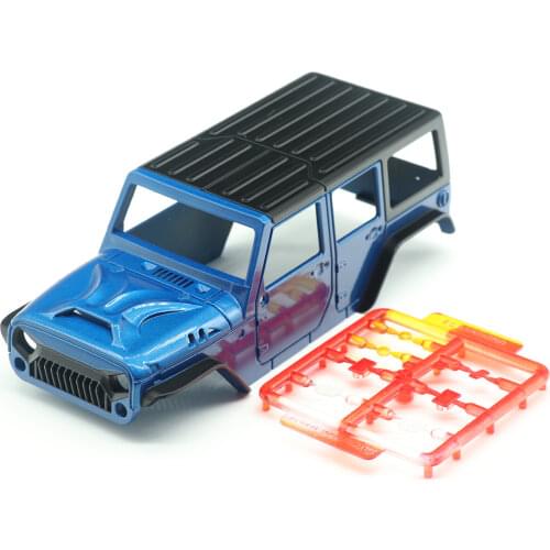 Orlandoo Hunter 1/35 RC Model climbing car four five doors car hard shell for Wrangler A01 accessories