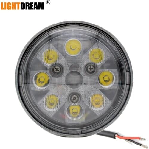 Par36 24W Spot/Flood Beam LED Cab/Fender/Hood Light For Massey Ferguson Tractors 1800, 1805, 2640, 2675, 2705, 2745+ RE561117