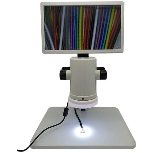 Professional HDMI LCD17.2x-110.5x Integrated Zoom microscope