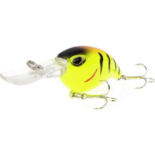 6.3cm 5.4g Black Minnow Wobblers Pike Fishing Lure Artificial Bait Hard Swimbait Mini Crankbaits Fsihing Tackle Lures