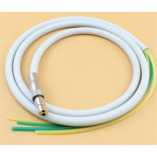 Dental 4 Holes Handpiece Hose Tube with Connector for High Speed Handpiece Dentistry Tools Lab Instrument Tooth whitening