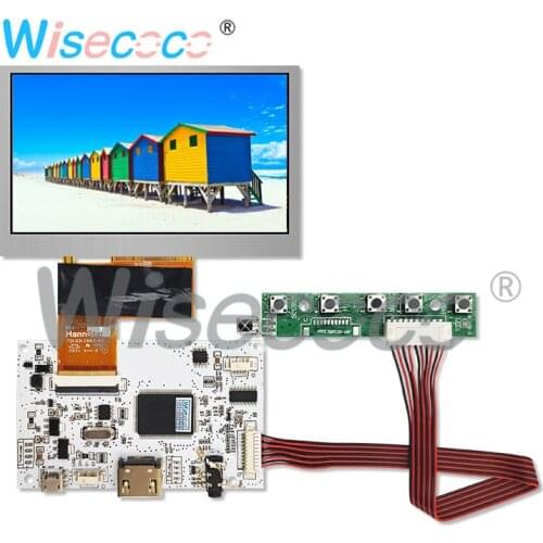 4.3 inch LCD screen HSD043I9W1-A00 resolution 480×272 with control driver board for A01 GPS DVD LCD monitor DIY