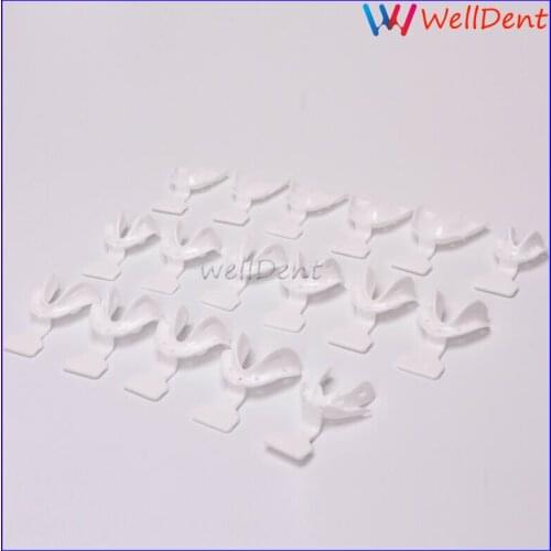 1 Set Dental Lab Dental Impression Trays Ortho Milk White For Repeated Use 17Pcs/Set Dental Materials