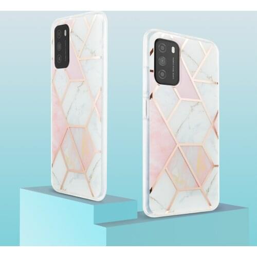 2.0 Thickness Plating Double IMD Marble Phone case Xiaomi
