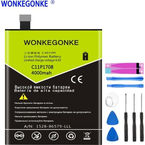 WONKEGONKE Battery for ASUS C11P1708 Batteries Bateria
