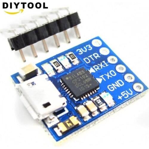 CP2102 MICRO USB to UART TTL Module 6Pin Serial Converter STC Replace FT232 NEW