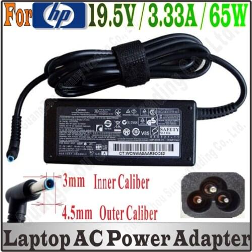 DHL Shipping 19.5V 3.33A 65W 4.5*3.0mm AC Adapter For hp Envy PPP009C 15-j009WM 14-k001XX 14-k00TX 14-k002TX 14-k005TX 14-k010US