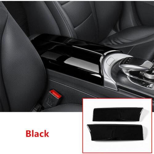 For 2015-2018 Mercedes-Benz C-Class W205 GLC X253 200 260 300 ABS center console armrest box panel decorative cover trim