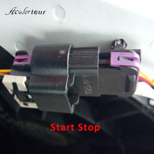 Car Plug Play Start Stop Off Switch Automatic Default Closure Starters Start-Stop Close Device For Chevrolet Cruze Malibu 2018
