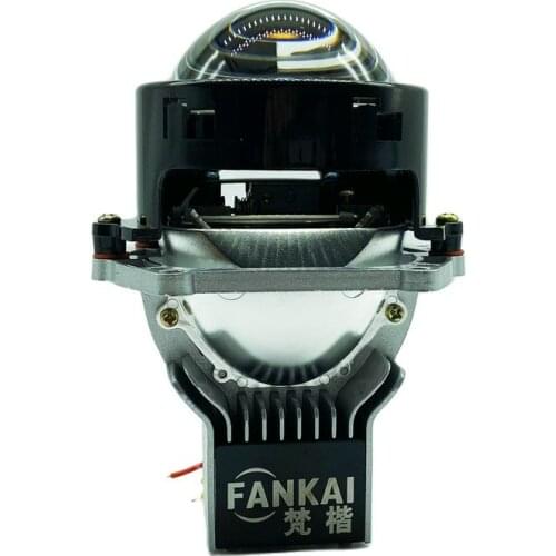 FANKAI F24 24V 3.0 inch Bi-LED Projector Lens LHD High and Low Beam Headlamp Retrofit upgrade universal fast bright bus styling