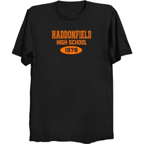 Haddonfield High School 1978 T Shirt T Shirts Shirt 70s classic Scary movie quote michael myers Tshirt Halloween horror T-Shirt