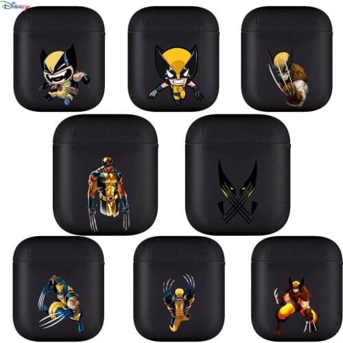 Disneys Cool Wolverine Soft Silicone Cases For Apple Airpods 1/2 Protective Bluetooth Wireless Earphone Cover For Apple Air Pod