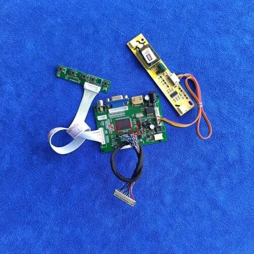1440*900 display DIY Kit LCD controller drive board HDMI-compatible 2AV VGA For LM171W02/LP171WP3 monitor LVDS 30 Pin 2-CCFL
