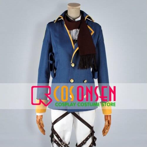 COSPLAYONSEN Attack on Titan Wings of Counterattack ONLINE Mikasa Ackerman The Independent Special Force Cosplay Costume