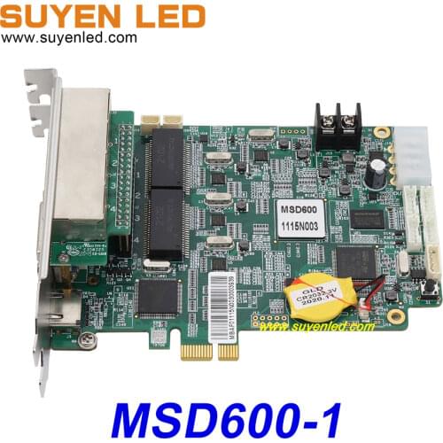 Best Price Full Color Synchronous NovaStar Nova Sending Card MSD600