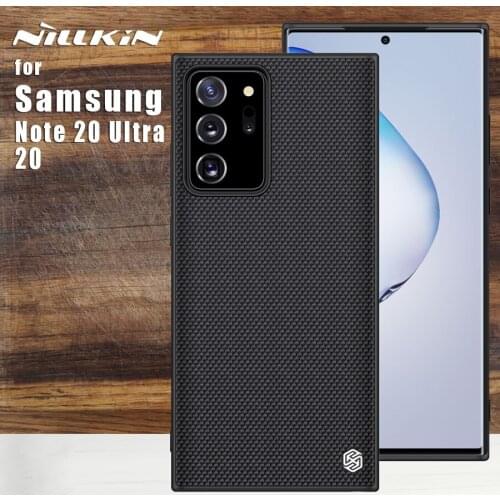 Nillkin For Samsung Galaxy Note 20 Ultra 5G case Back Cover Textured Fiber Protective case for Samsung Galaxy Note 20