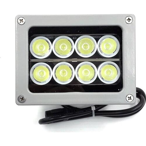 SMTSEC 8pcs LED 40m cctv high power ir infrared illuminator light lamp for cctv security camera system Night Vision SI-8W