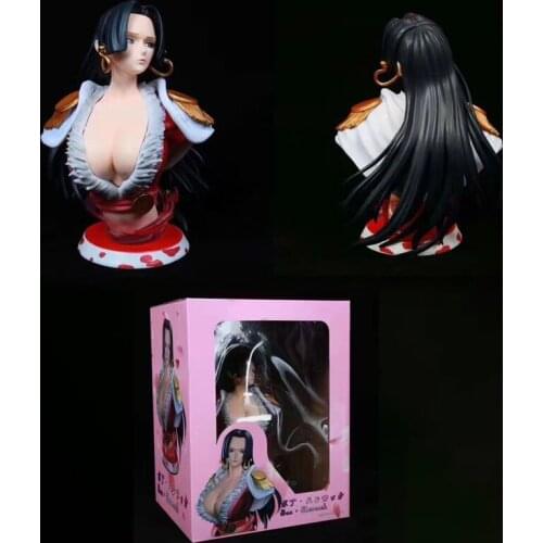 GK Statue Japanese Anime ONE PIECE Boa Hancock Empress Sexy Girl PVC Action Figure Toy Bust Model Collection Model Doll Gift