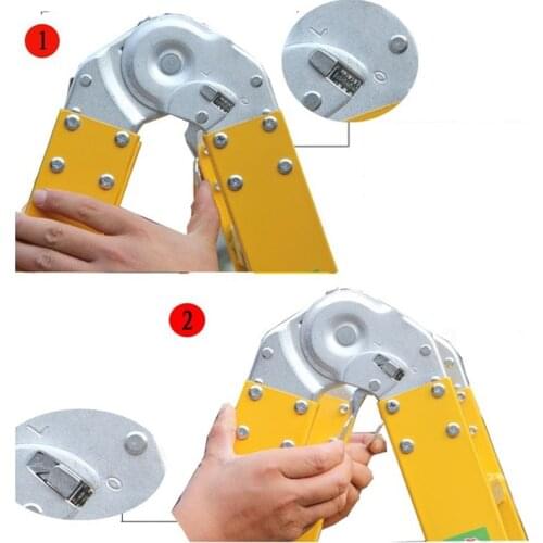 Heavy duty Step ladder hinge Folding aluminium telescopic ladder Joint Lock Switch Buckle Connection fastener Ladder Accessories