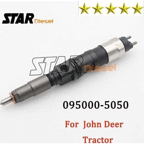 STAR Diesel Common Rail Fuel Injector 095000-505# 095000-5050 RE507860 RE516540 RE519730 SE501924 For John Deere Tractor