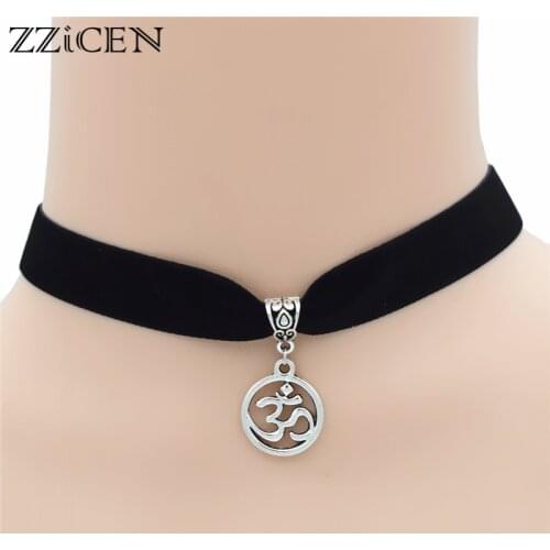 Женские кожаные чокеры ZZICEN China At AliExpress