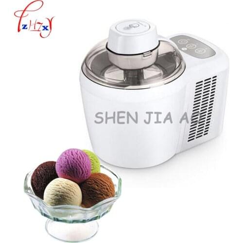 Home mini fruit ice cream machine automatic soft/hard ice cream machine children diy ice cream machine 220V 90W 1pc