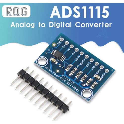 16 Bit I2C ADS1115 Module ADC 4 channel with Pro Gain Amplifier for Arduino RPi