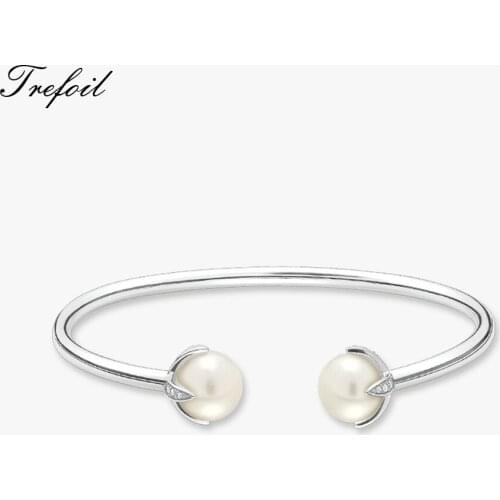 Bracelets Bangles Pearls,Fashion Jewelry Trendy Wrap Geometric Bracelet Gift For Women 2018 New Pulseira Feminina