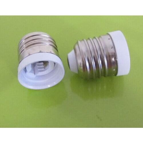 LED Lamp Base Converter E27 to E17 Screw Lamp Holder 10pcs