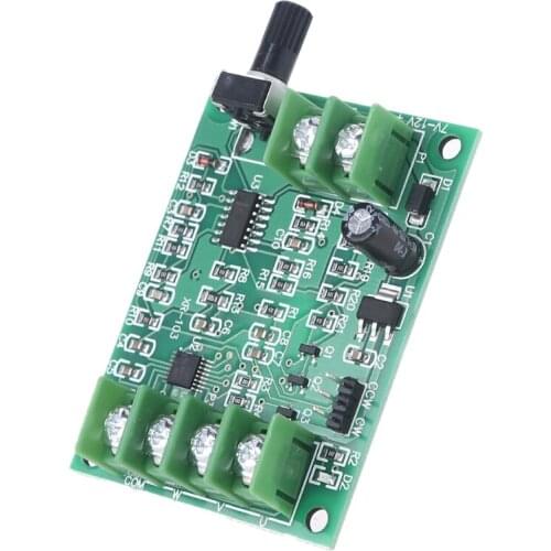 DC7-12V Brushless CD-ROM Hard Disk Motor Driver Board Speed Controller Module with Reverse Voltage Over Current Protection