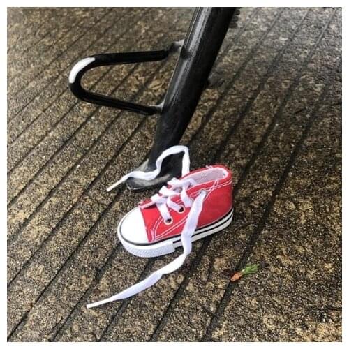 Motorcycle Bicycle Foot Support Small Shoes Electric Car Tripod Decor Motorcycle Side Tripod Canvas Shoes Tripod Cover