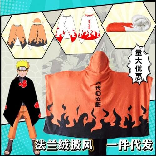 THE AKATSUKI ORGANI ZATION cover Cape cloak carpet Model anime toys Gift