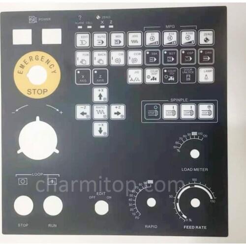 Operation panel Keyboard mask Control panel Button film Hand control box film for CNC lathe