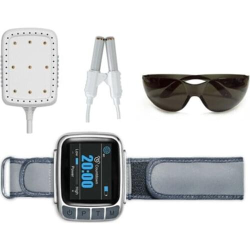 Semiconductor Laser Therapeutic Instrument Wrist Watch for Blood Sugar and Blood Pressure 808nm Pain Relief Wound Healing