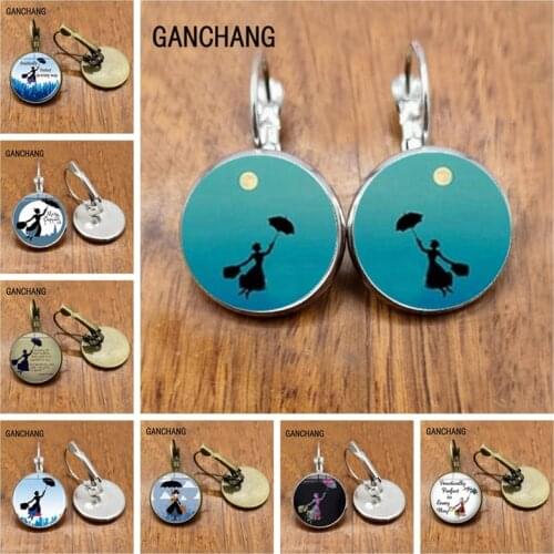 New fashion Mary Poppins earrings Steampunk Mary Poppins earrings