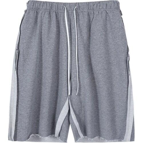 Men Street Wear Shorts Hip Hop Short Pants Mens Anti Car Side Loose Sports High Street Capris Trousers For Man