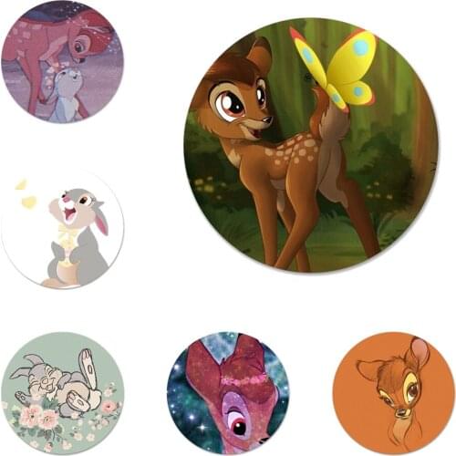 Deer Bambi Badge Brooch Pin Accessories For Clothes Backpack Decoration gift