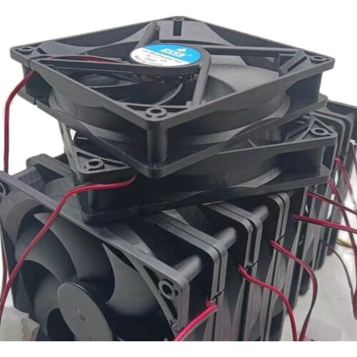 10pcs PC Computer Case 12025s 12cm 120mm 120x25mm DC 12V black 4Pin male/female Cooling Fan