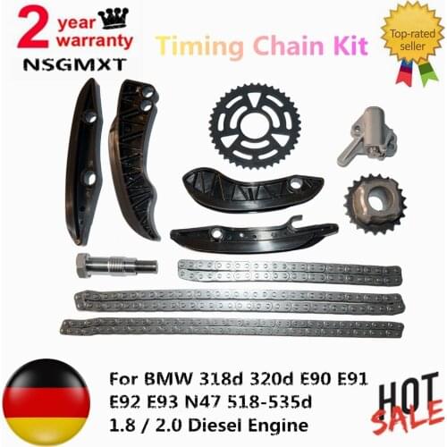 AP03 N47 For BMW 116d 118d 120d 123d 316d 318d 320d 518d 520d 2.0 Diesel Timing Chain Kit 13527797903 11318510014
