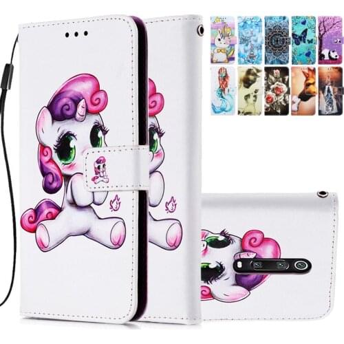 Kids Lovely Pattern Phone Wallet For iPhone 12 2020 11 Pro 6 6S 7 8 Plus Boy Girl Flip Leather Case Panda Pony SE 2020 Bag DP03D