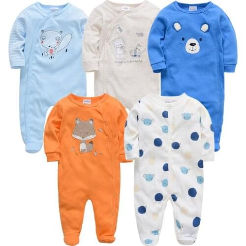 Kavkas Bebes Roupao De Banho Newborn Gown Baby Boy Pajamas Full Sleeve Sleepwear Set Baby Clothing зимний комбинезон дети