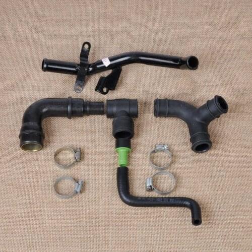 Beler 10pcs Engine Crankcase Breather Vent Hose Set 06B103221B 06B103213G for VW Passat B5 AUDI A4 S4 A6 S6 Skoda Superb 1.8T