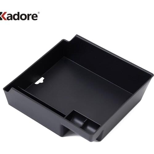 For Renault Koleos 2016 2017 2018 2019 Car Armrest Storage Box Central Plastic Glove Container Control Case Interior Accessories