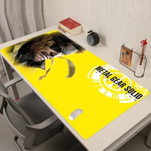 Mouse Pads Pc Gamer Complete Metal Gear Solid Gaming Mause Pad Mats for Diy Cabinet Computer Anime Carpet Xxxl Accessories Xxl